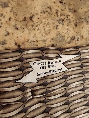 Grateful Dead 'Circle Around The Sun' Tie 100% Silk Excellent Condition Mens